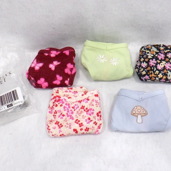 Victoria's Secret PINK 5 Thongs Size Small NEW - Picture 7 of 9